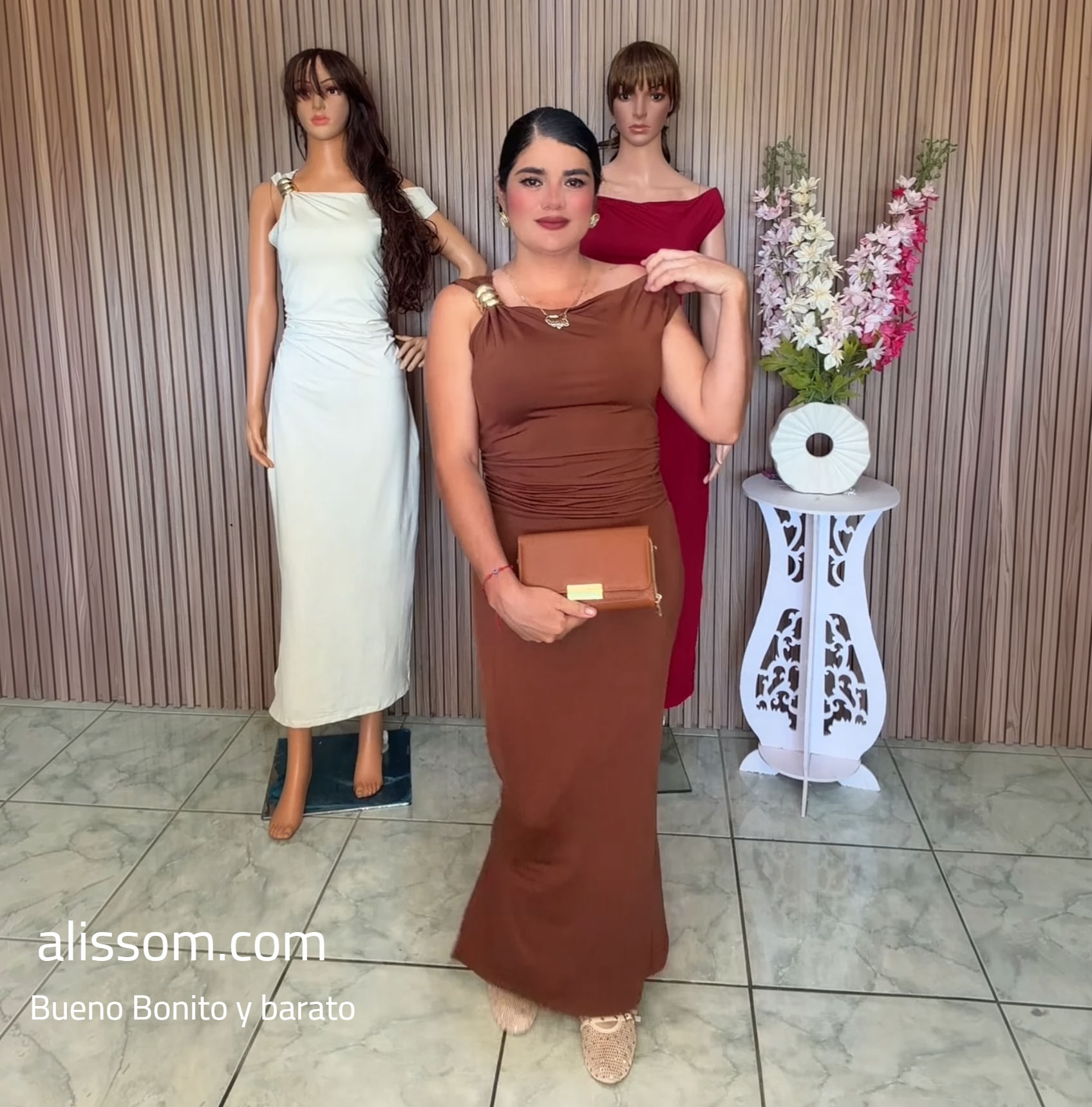 Sc-848 vestido elegante
