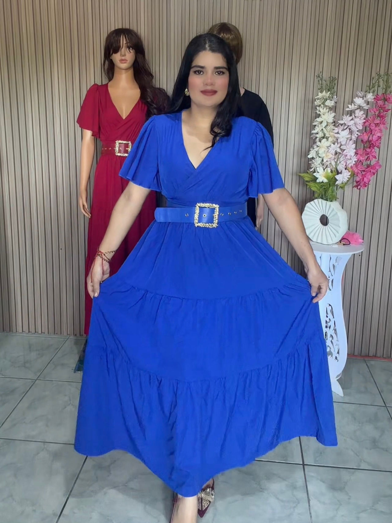 31 Media docena vestido con sincho