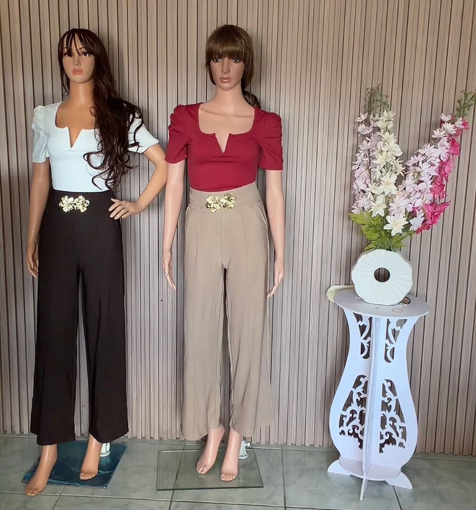Miniatura: 122/1471 conjunto de pantalón y body 