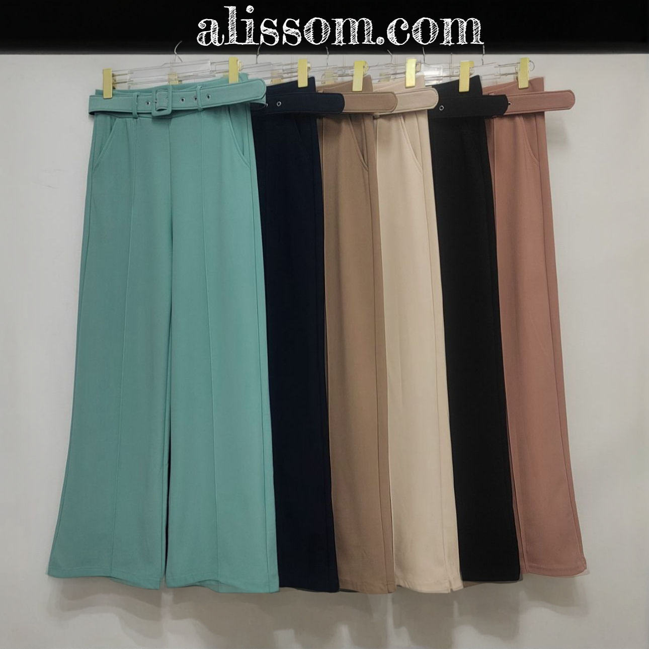 Q95-palazo con cincho forrado