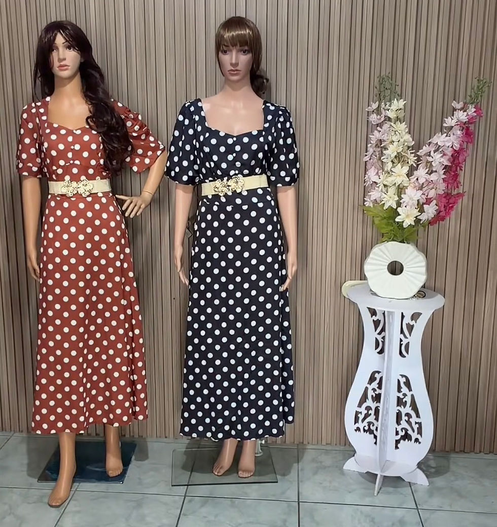Thumbnail: 521 vestidos de puntos con cincho 