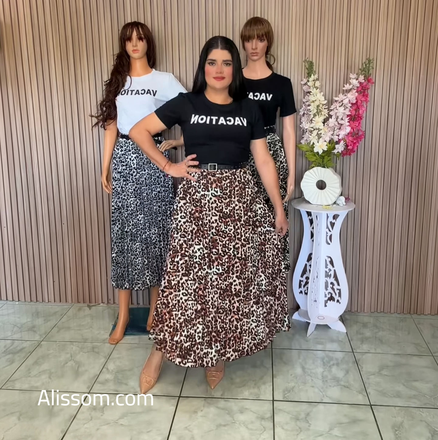635 conjunto animal prim palazo y blusa