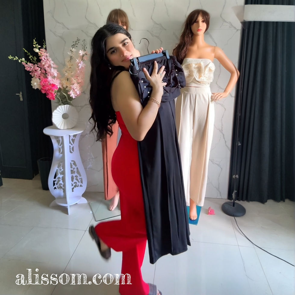 QS1093-Conjunto de pantalon y blusa perlada