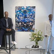 Domano showroom art on loan