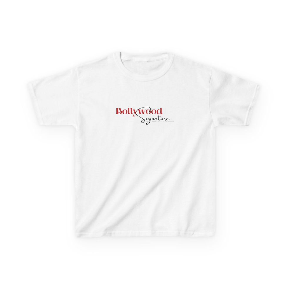 Thumbnail: Bollywood Signature - Youth Cotton Tee