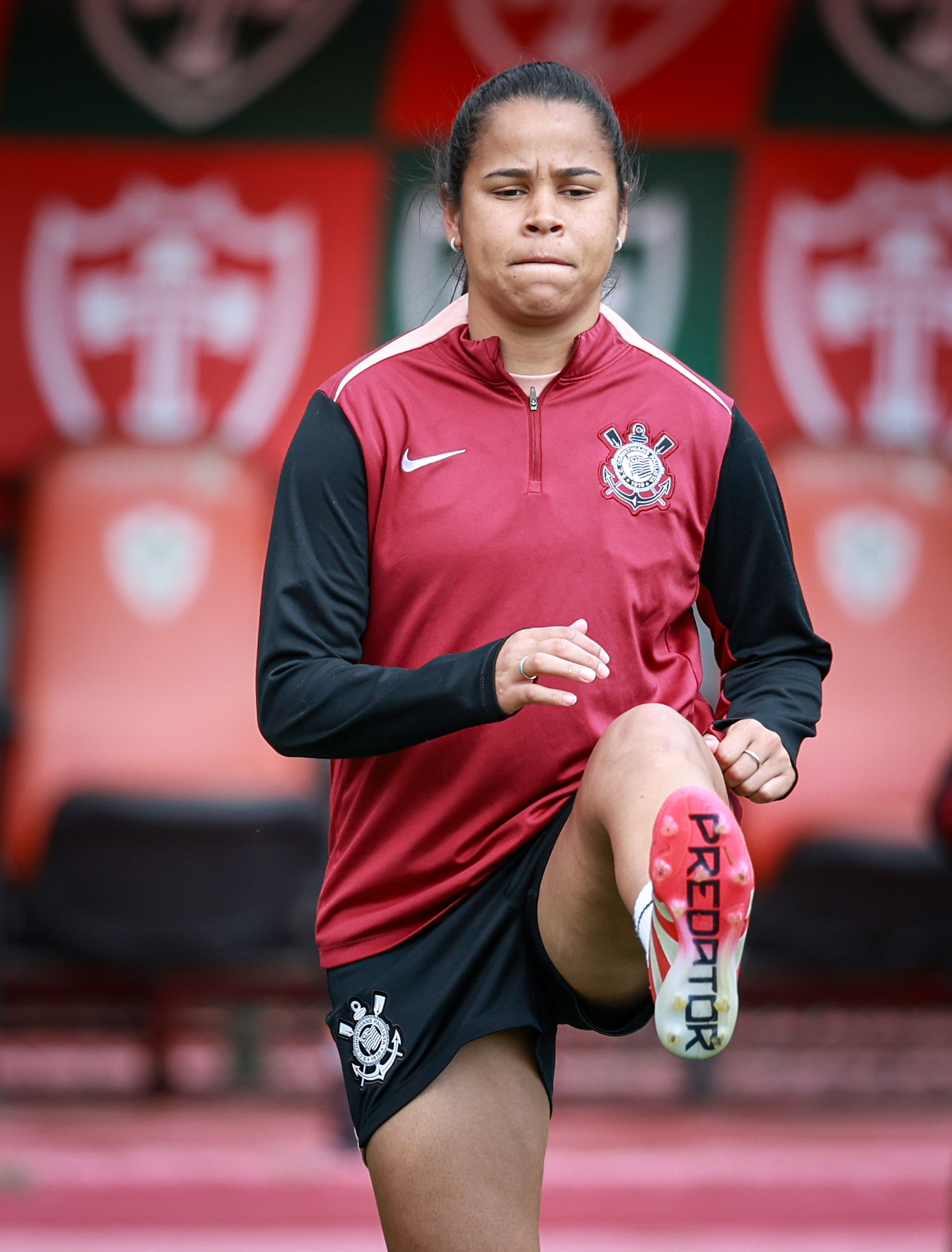 Corinthians treina no Canindé antes do duelo contra o Cruzeiro. Foto: Rodrigo Gazzanel / Agência Corinthians