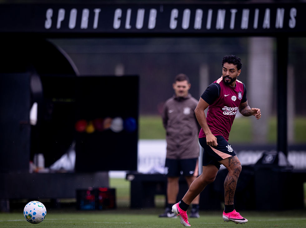 Matheus Bidu volta a ficar fora de treino no Corinthians.
