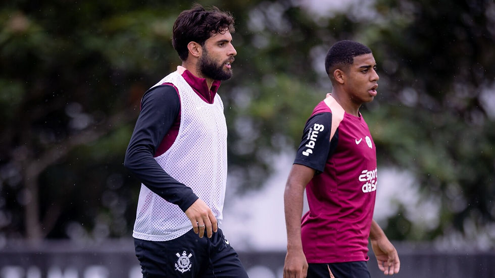 Yuri Alberto deve ser a grande novidade do Corinthians para o clássico de domingo contra o Santos. 
