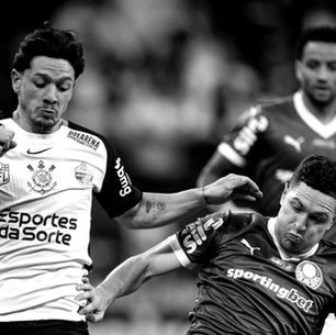 Corinthians empata com Palmeiras no Dérbi e segue no meio da tabela do Brasileirão
