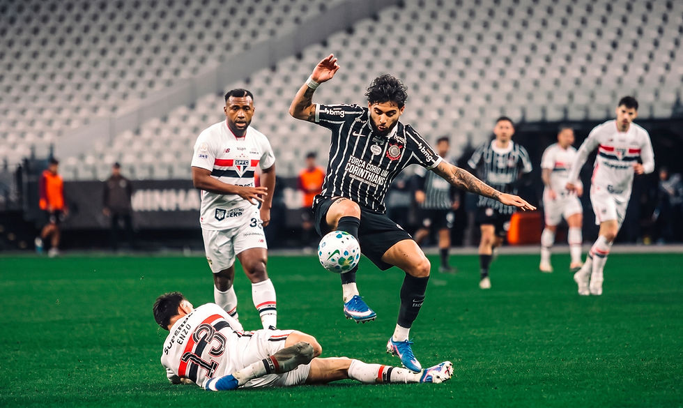 Yuri Alberto vive período de jejum no Corinthians.
