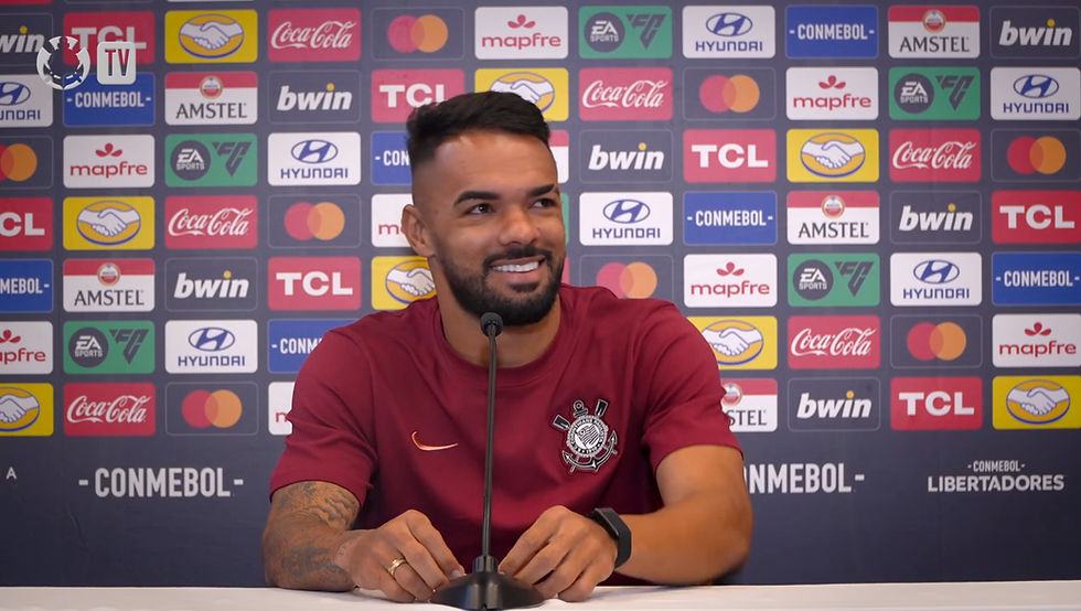Volante diz que segredo para vencer o Santa Fe, na Colômbia, é resgatar força trazida por Fernando Diniz em início de trabalho pelo Timão. Duelo em Bogotá será na próxima quarta, às 21h30.