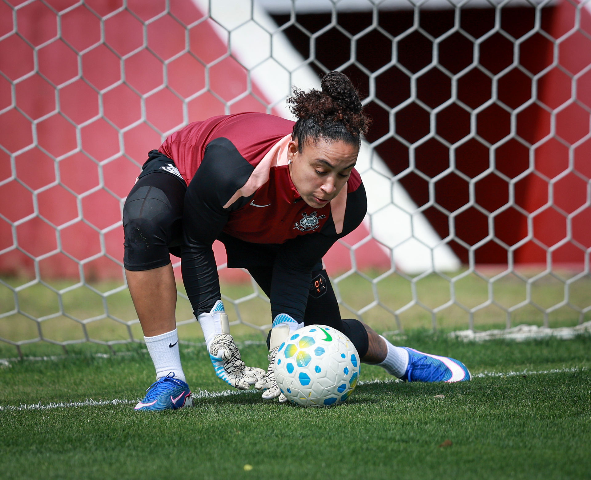 Corinthians treina no Canindé antes do duelo contra o Cruzeiro. Foto: Rodrigo Gazzanel / Agência Corinthians