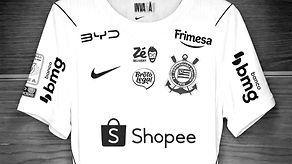 Corinthians oficializa Shopee como patrocinadora máster; estreia será no Derby