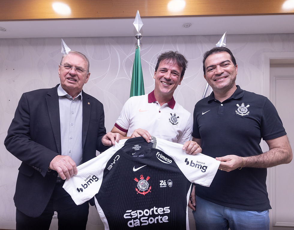 Fernando Diniz é o novo técnico do Corinthians.