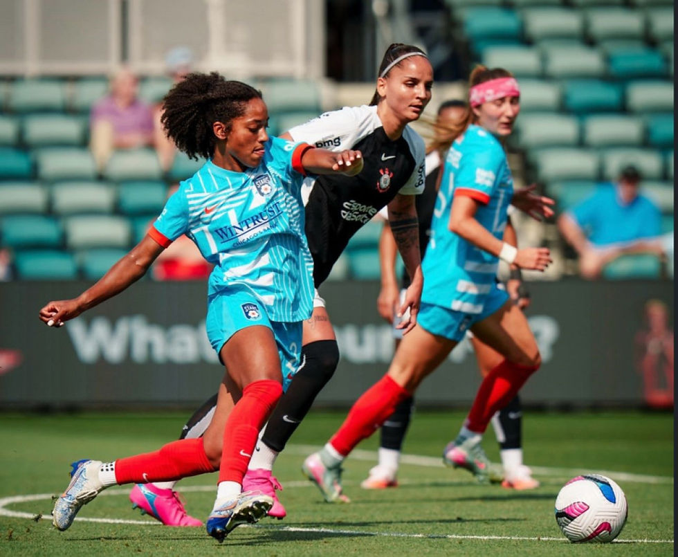 Corinthians disputou o Teal Rising Cup em 2025.