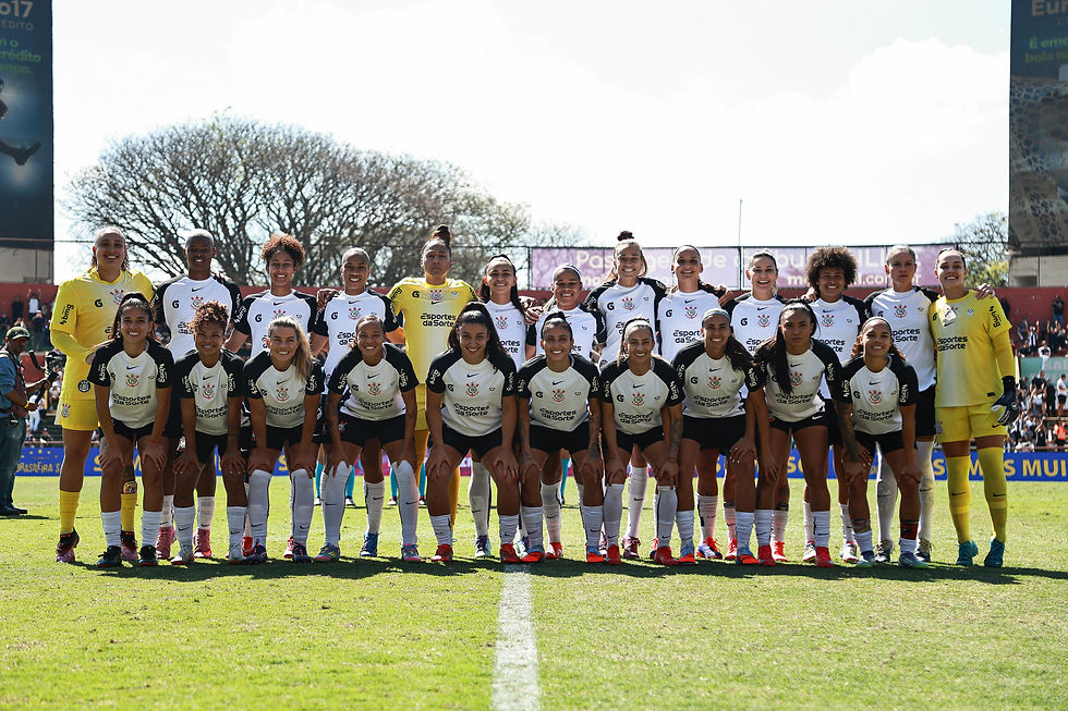 As Brabas do Corinthians estão prontas para o primeiro jogo da Final do Brasileirão 2025.