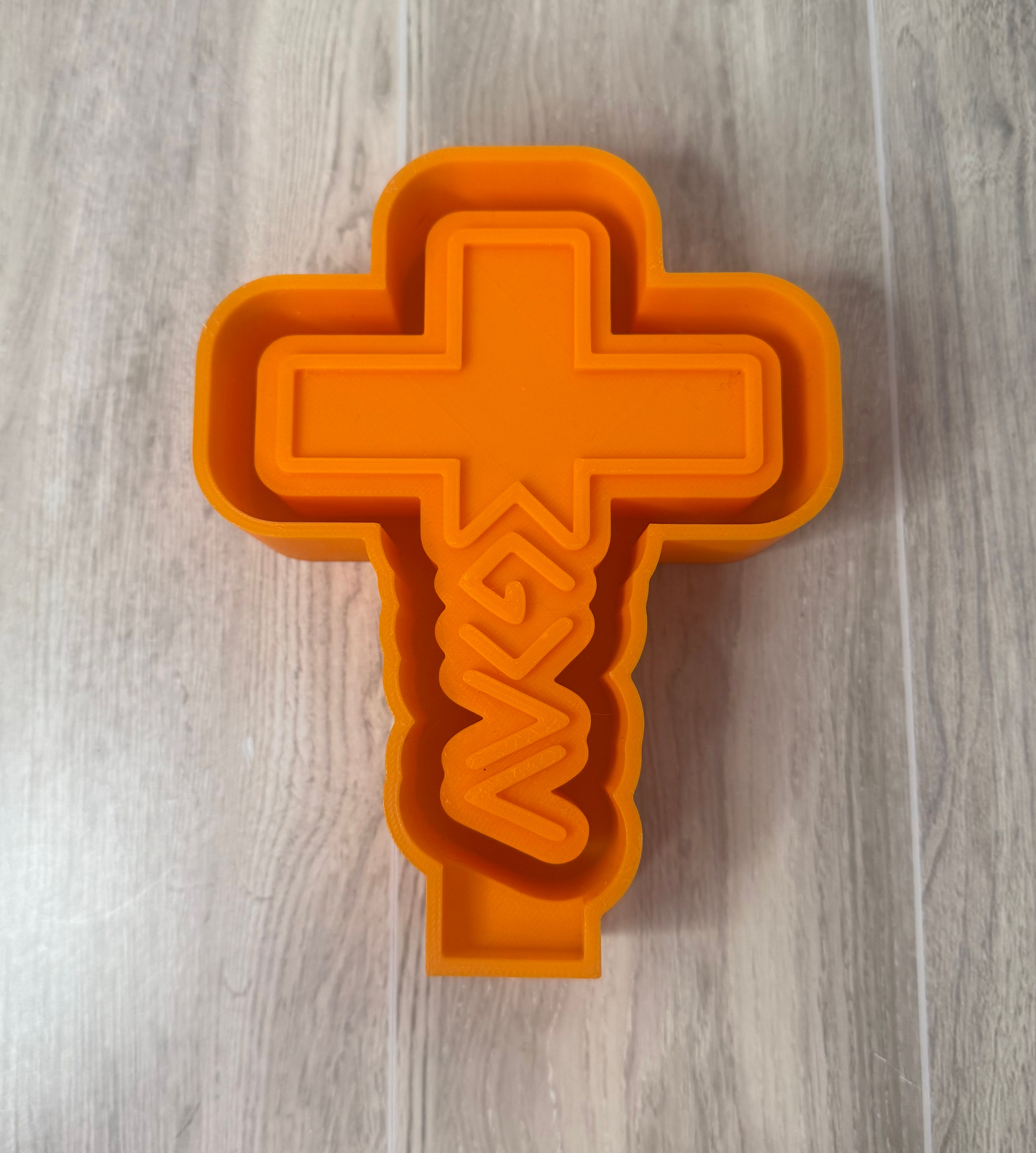Cross Freshie Mold