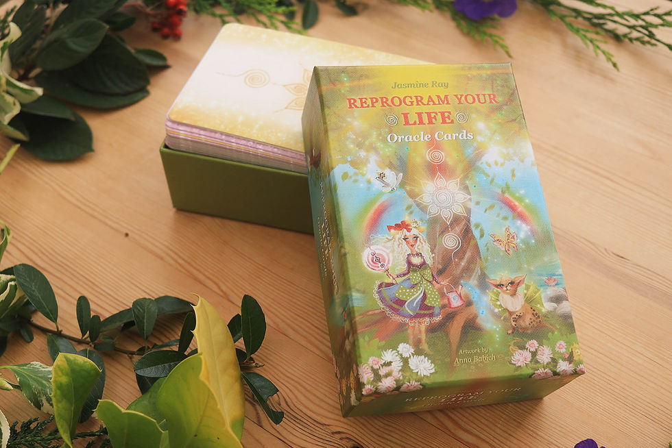 Reprogram Your LIFE Oracle Cards in box