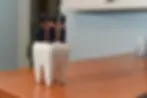 Pens in a tooth pen holder