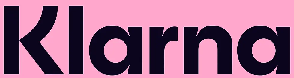 Klarna pink and black logo