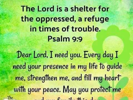 "The Lord is a stronghold..."