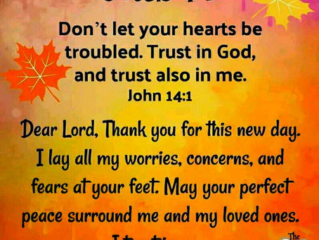 Thank you for a new day...π