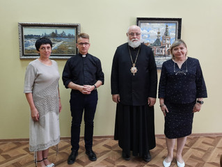 Встреча в Православной Епархии в Черняховске