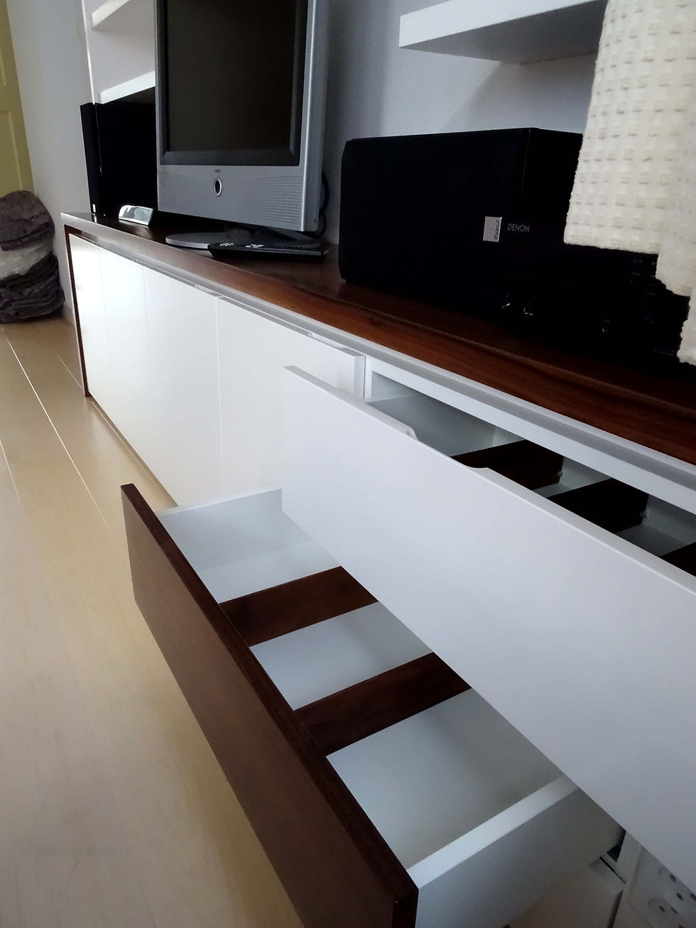 Kast voor tv, audio en boeken