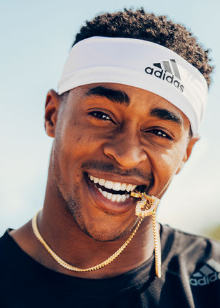 Mallex Smith, Seattle Mariners, Tallahassee Florida, Adidas, baseball, MLB, photography, sports, commercial photographer, athlete portrait, advertising campaign, cleats, product photography, Canon,