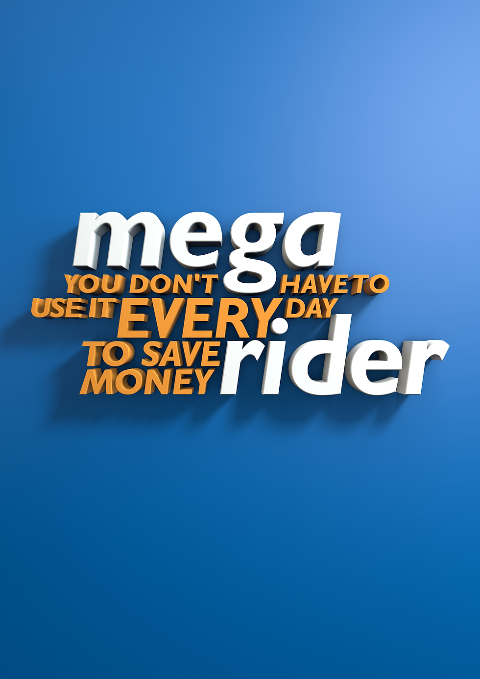 mega rider adshell