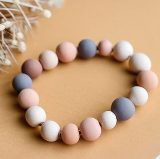 DIY Beaded Clay Necklaces & Bracelets: A Beautiful Air-Dry Clay Project