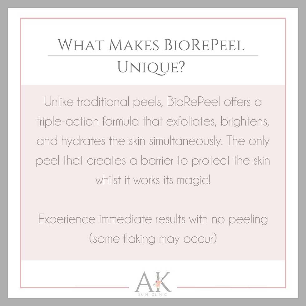 What makes biorepeel unique