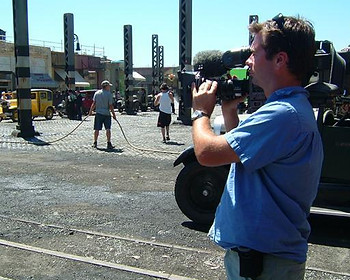 Behind the scenes filming in NZ