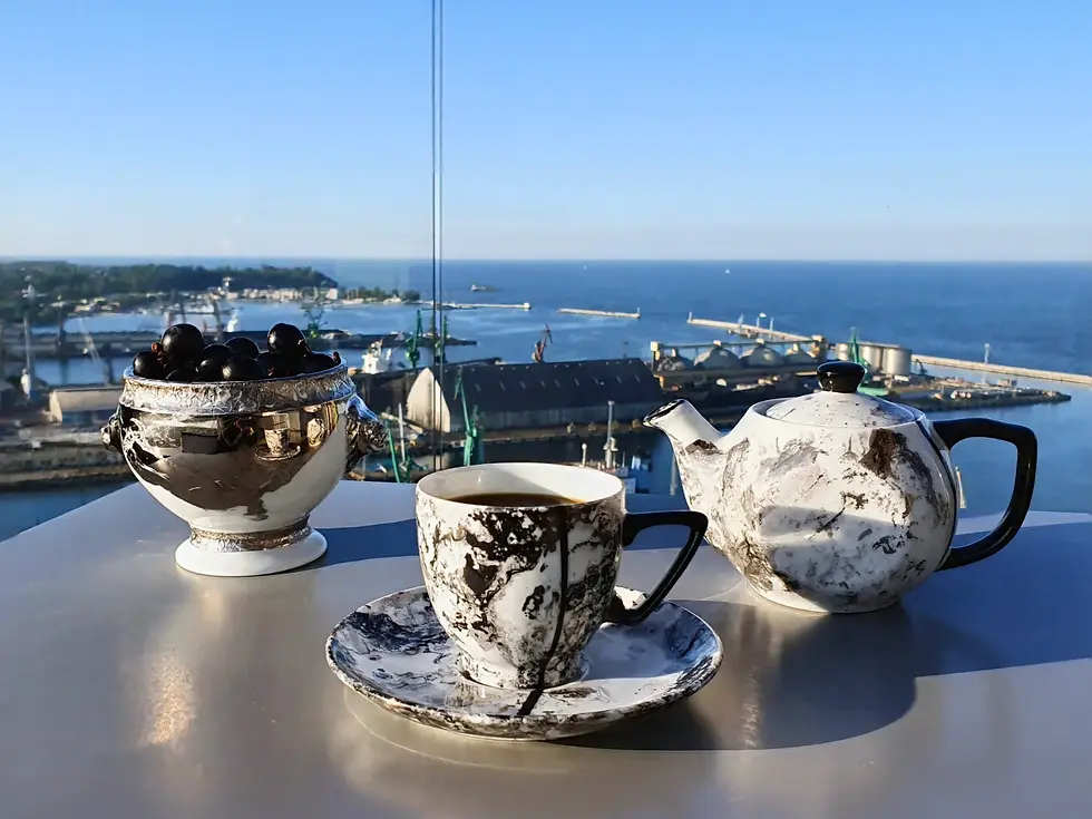 Thumbnail: TABLEWARE SET - ELEGANT BLACK