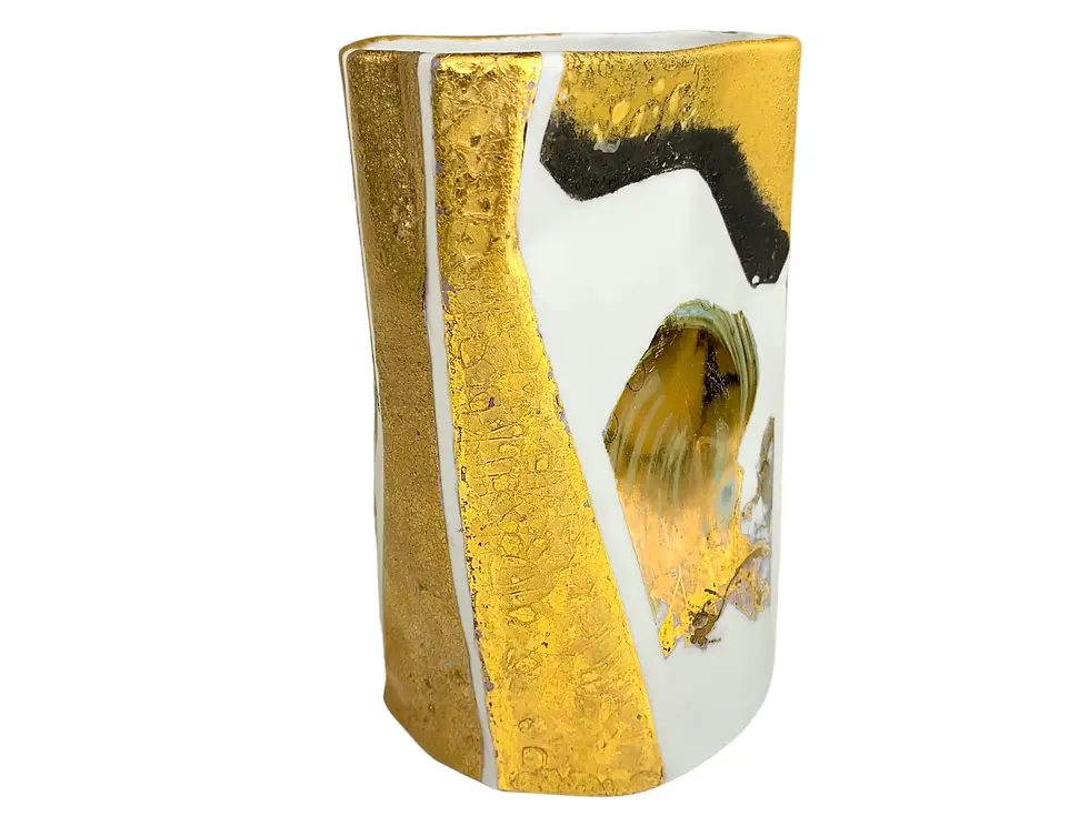 Thumbnail: ABBela Hand-Painted Porcelain Vase