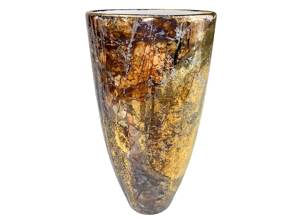 Thumbnail: ABBela Hand-Painted Porcelain Vase