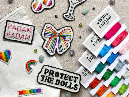 A Creative Way to Celebrate Pride in London: Queer Embroidery Workshop in Forest Hill
