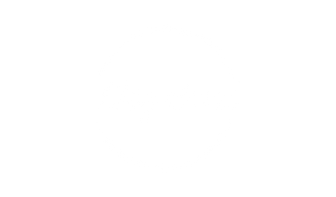 12oz cloud logo in a white circular border on black