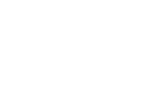 Better Wedding logo featuring a diamond ring icon.
