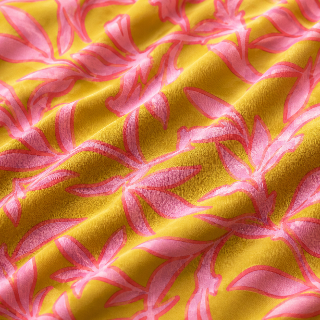 Outline Leaves Olive Candy
