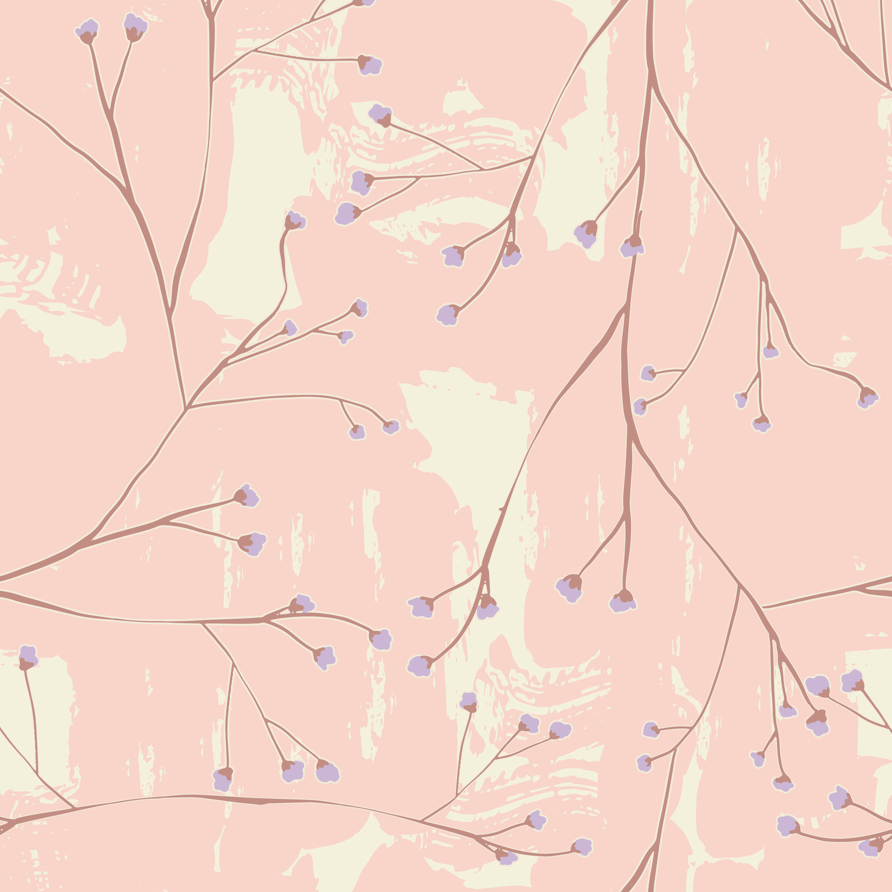 Aseatic Flower Cloud Pink