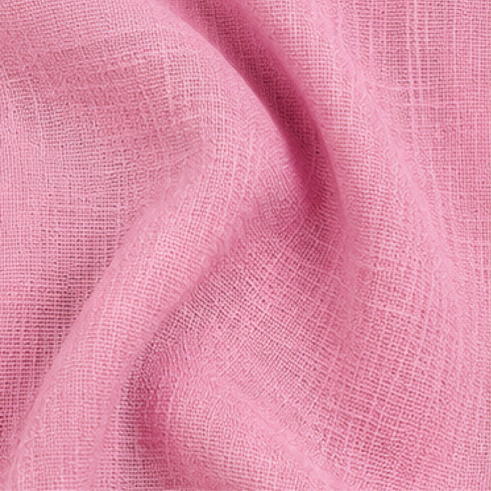 Washed Linen Cotton Blend - CandyFloss