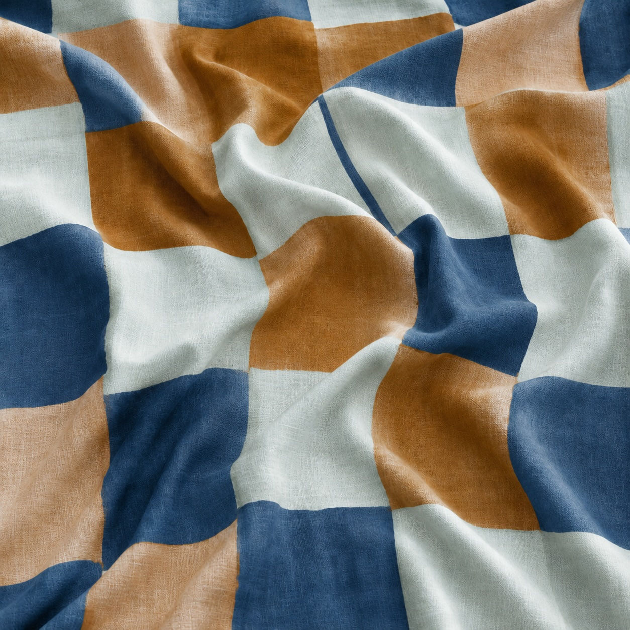 Serenity Check Blue