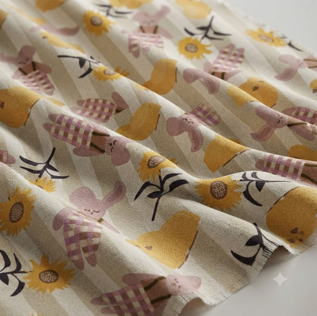 Sleep Amongst The Sunflowers PP Clouded Cream