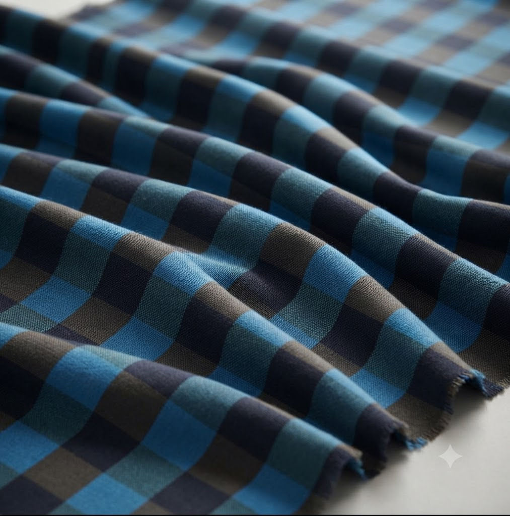 Little Gingham PicnicParade Navy