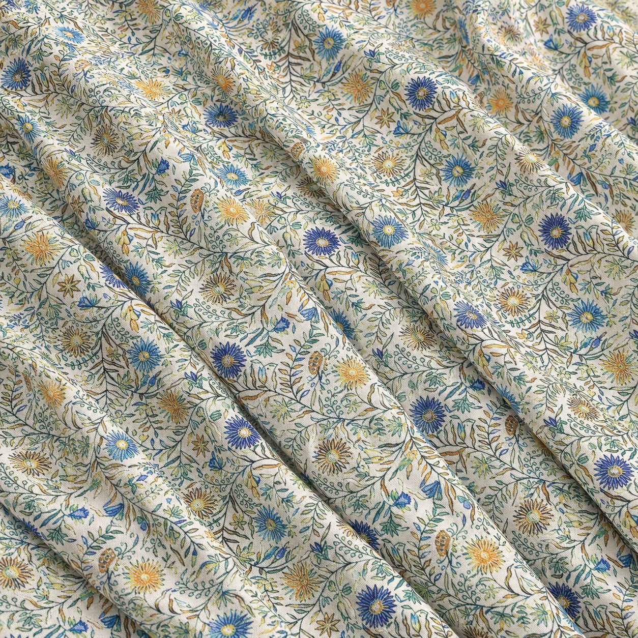 Bluebell Garden Silk Viscose
