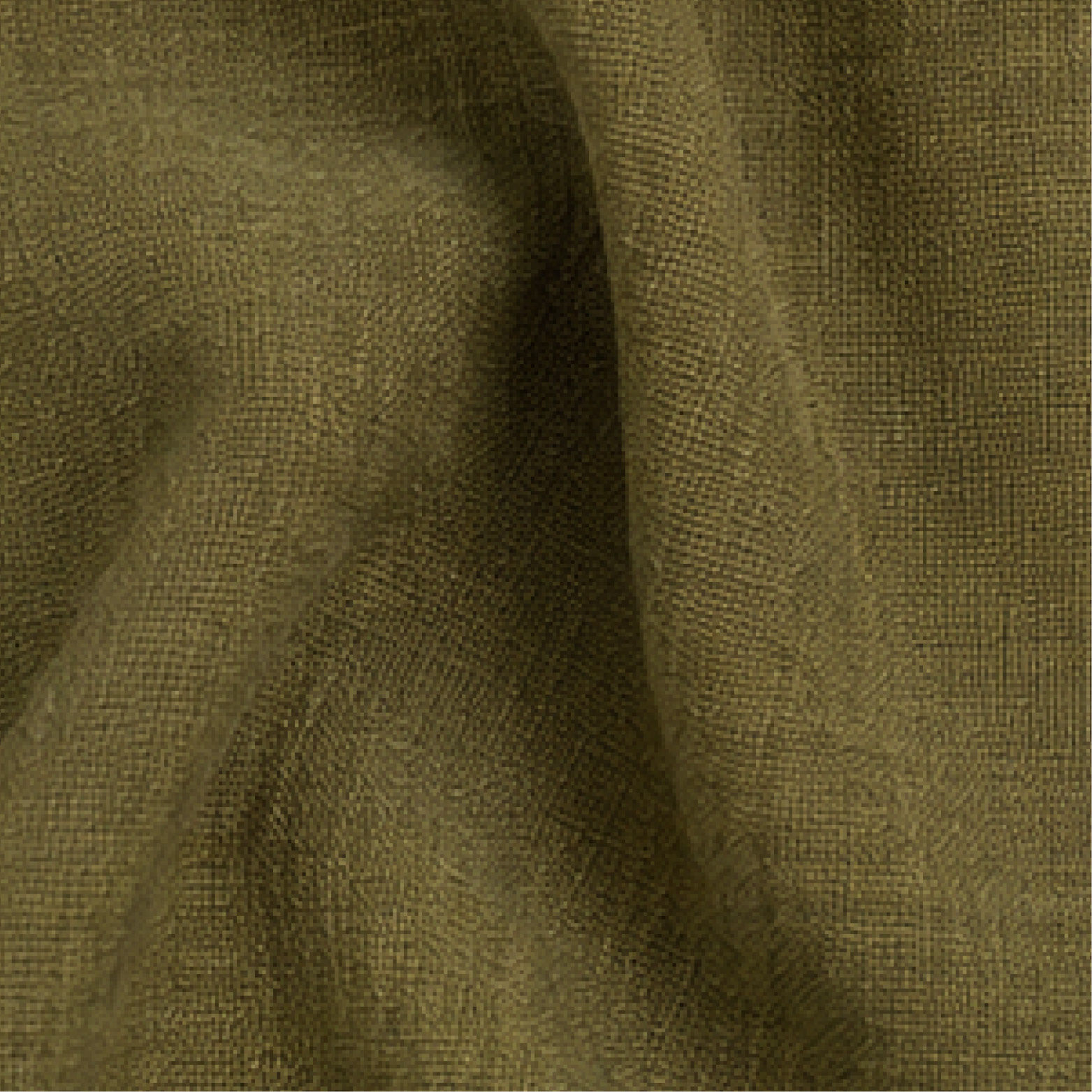 Washed Linen Cotton Blend - Khaki