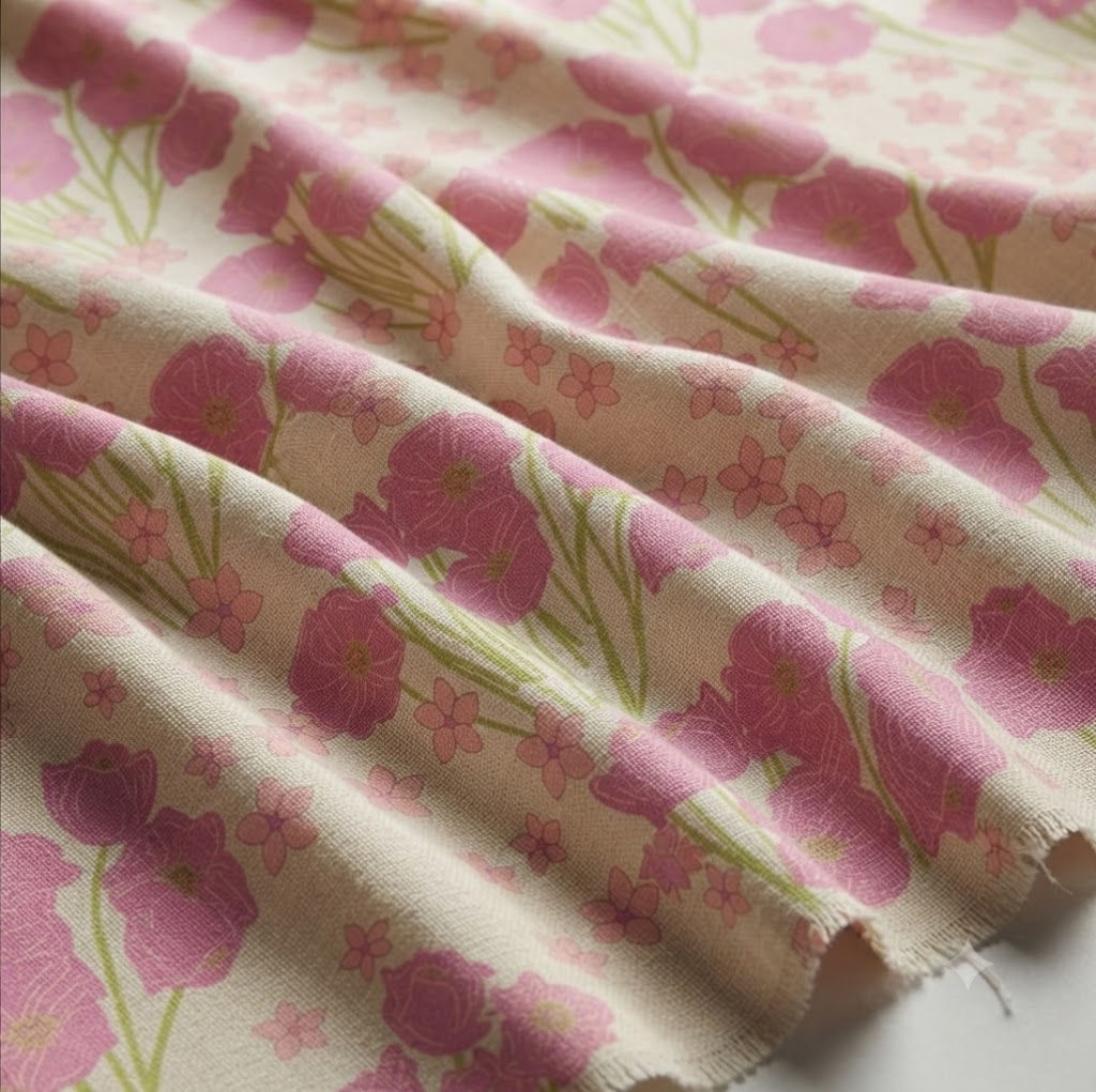 FieldPoppies Vanilla Pink