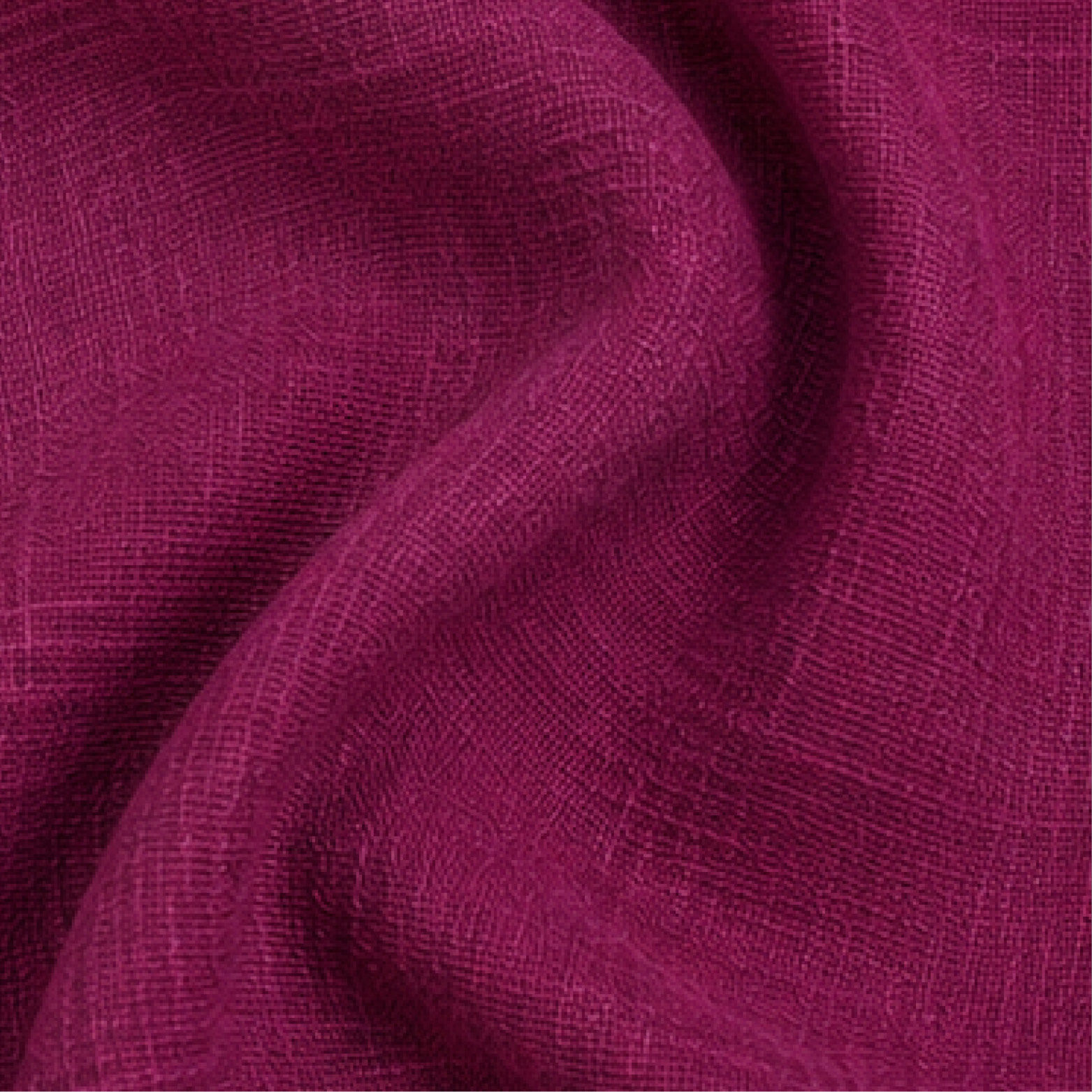 Washed Linen Cotton Blend - PurplePassion