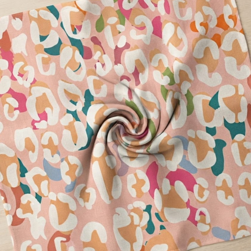 Abstract Animal Peach